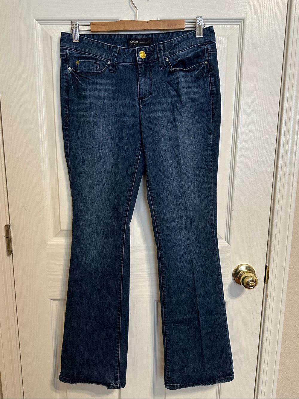 Mossimo Supply Co. Dark Indigo Boot Cut Jeans